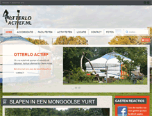 Tablet Screenshot of otterlo-actief.nl